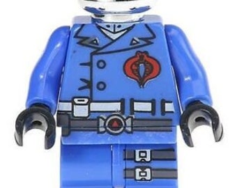COBRA COMMANDER GI-JOE CARTOON MINIFIGURE FIGURE USA SELLER NEW