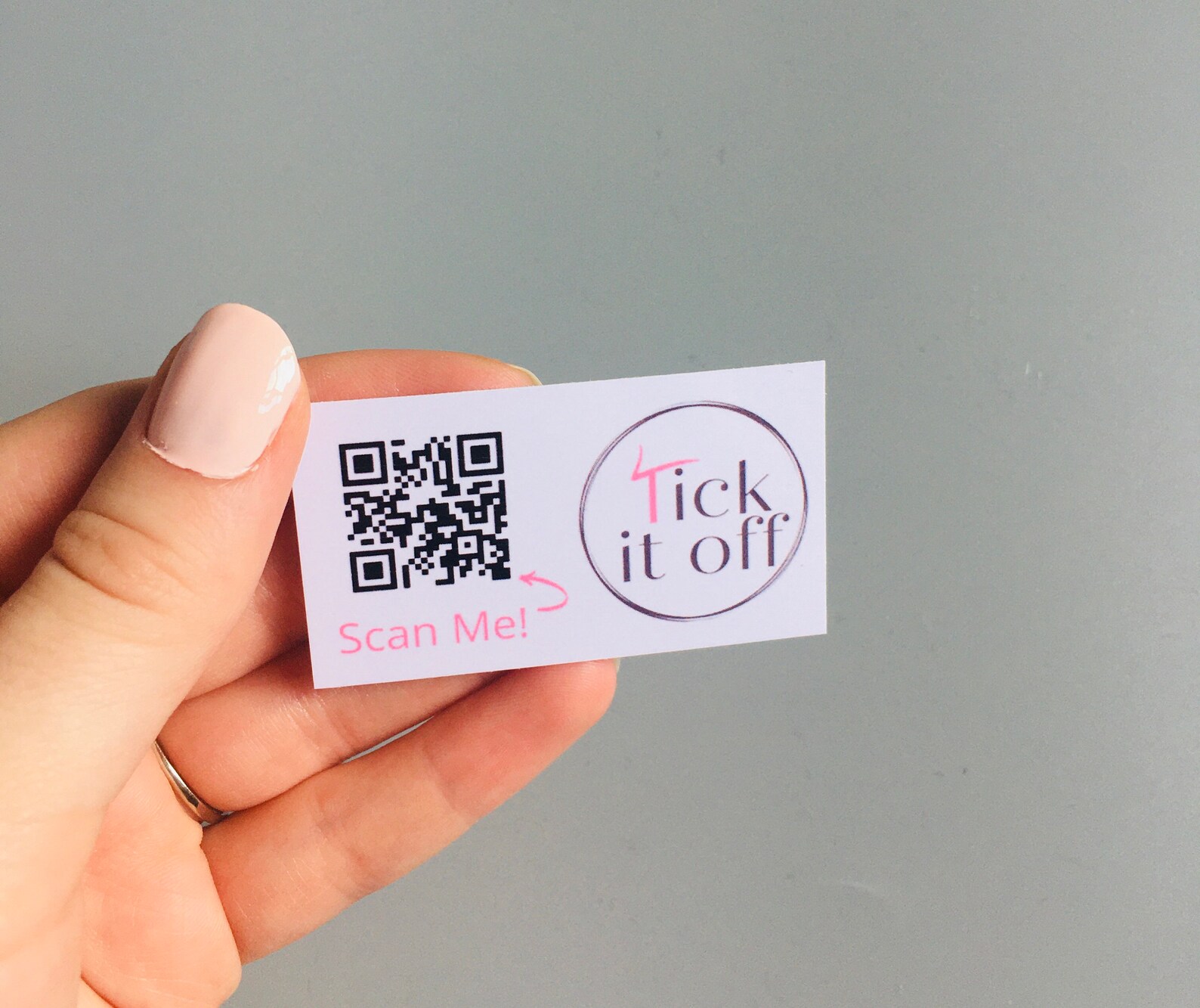 Mini biglietto da visita Qr code biglietto da visita Etsy