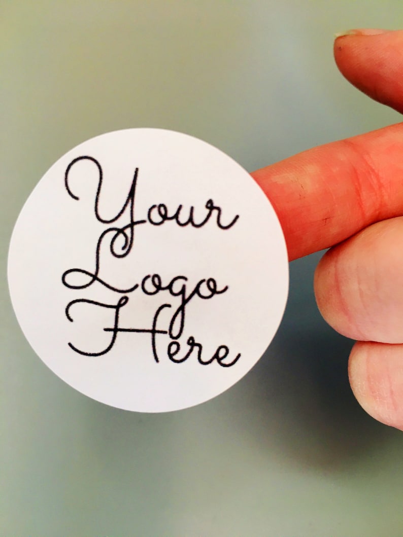 Cheap Logo Stickers
 Custom Round Stickers Small Business Logo Stickers Etsy UK