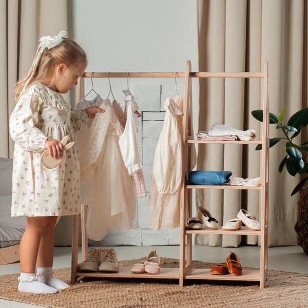 Kids Clothes Rack - Etsy