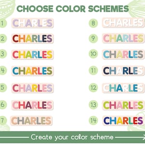 Boy Name Puzzle, Baseball Name Puzzle With Pegs, 3rd Birthday Gift, Baseball Nursery Decor, Toddler Toy, Girl Name Sign Montessori image 6