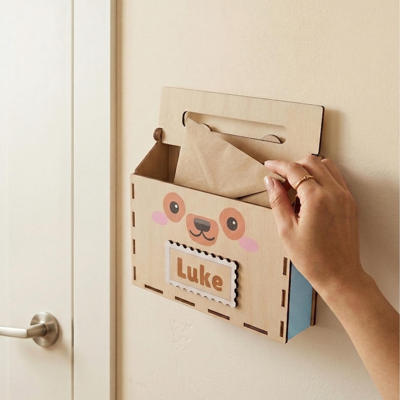 Gift for 4 Years Old - Montessori Pretend Play, Kids Post Office
