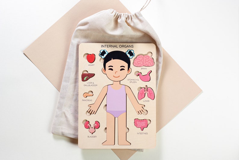 Gifts for Kids Human Body Puzzle Jigsaw Puzzle Kids Gifts | Etsy