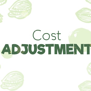 Cost adjustment