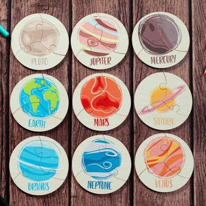Cadeau pour le 2e anniversaire d'un tout-petit, Cartes flash planètes, Jeu de mémoire, Activités Montessori, Casse-tête d'associations d'animaux, Animaux sauvages de la ferme des bois