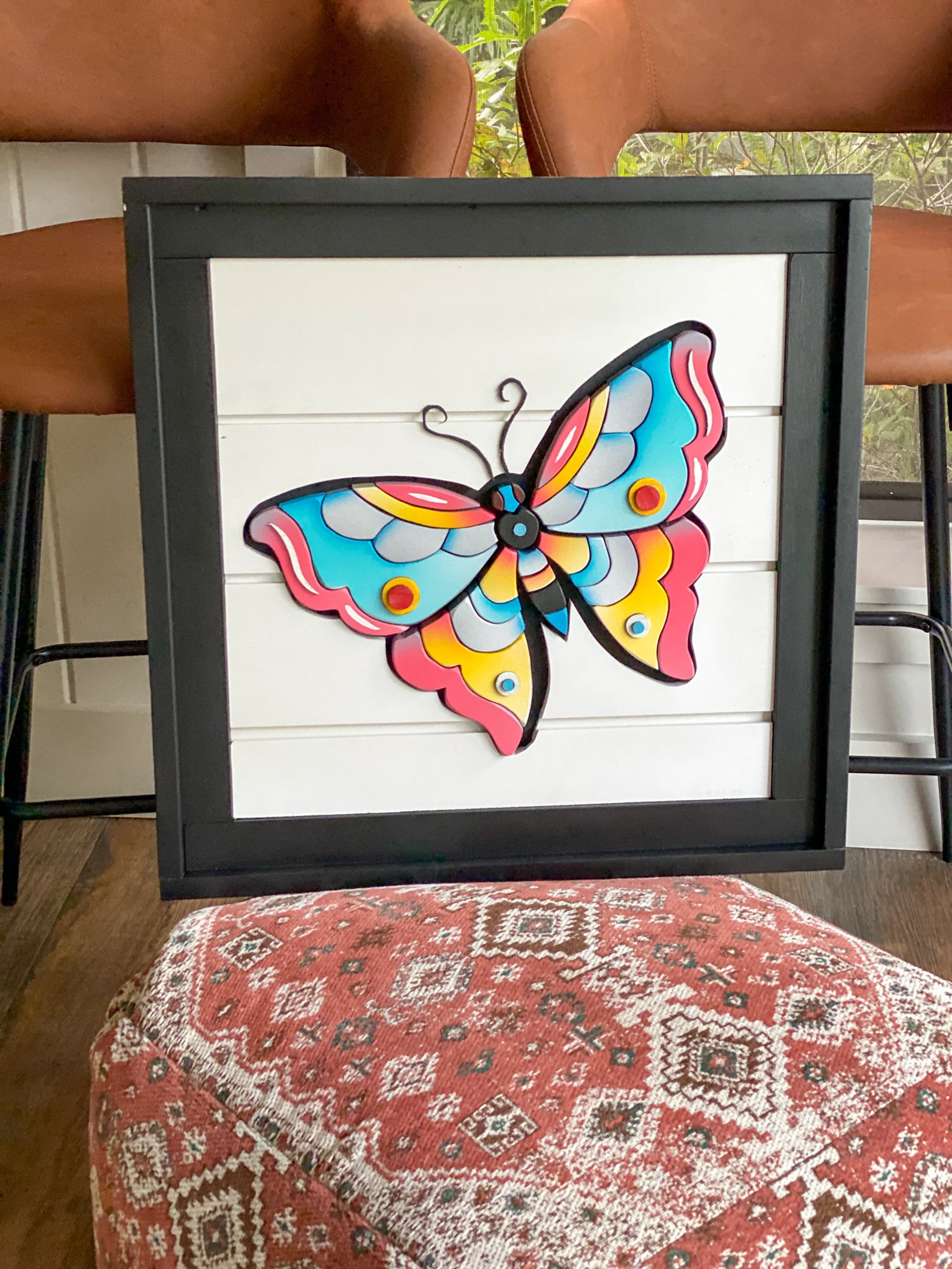 Butterfly Wall Art Pink/ Butterfly wall art/ 3d Butterfly Wall Etsy