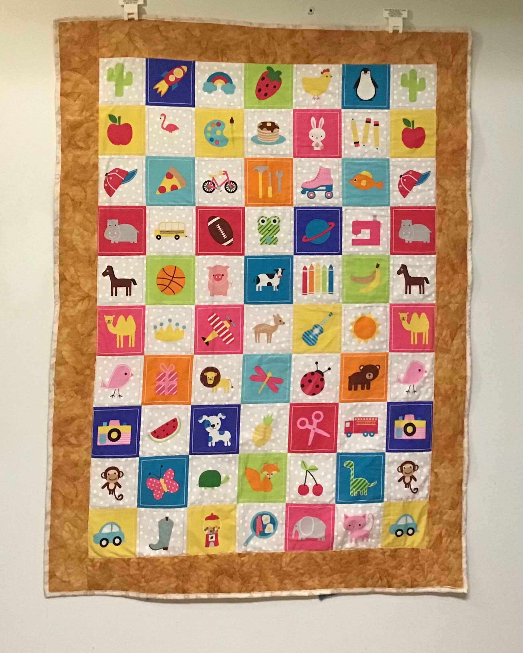60 Things Gender Neutral Baby Quilt Etsy