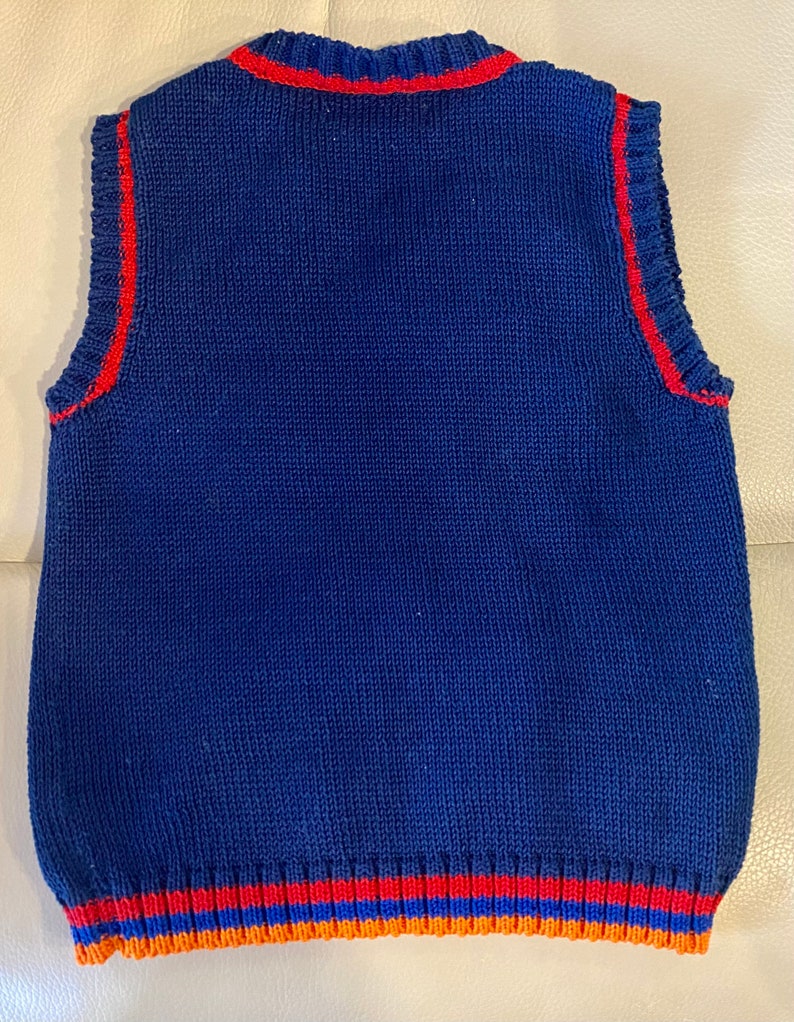 SHARAN Handmade in Armenian Baby boys toddler Knit Vest