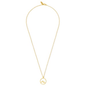 Ararat & Masis We are Our Mountains Gold Plated Pendant Necklace