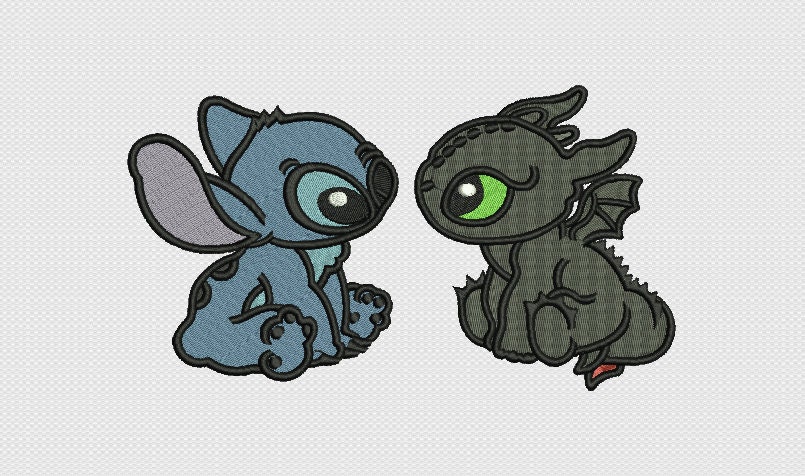 Stitch & Toothless Disney Character Christmas Gift For Lover Rug - Inktee  Store