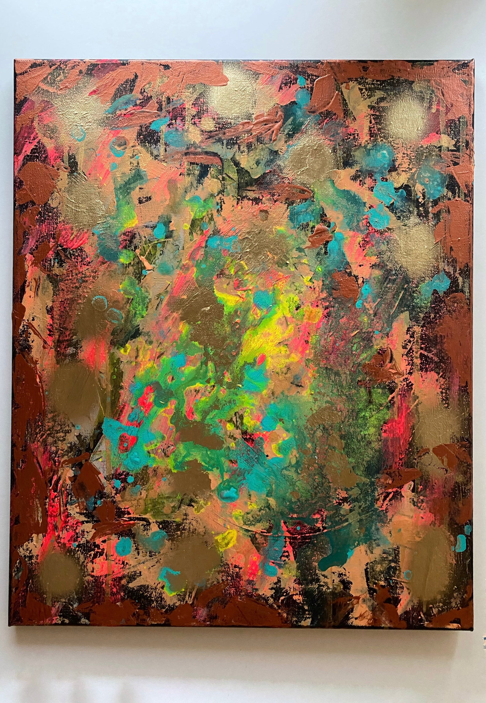 Marvel Abstract Art Spray Paint Art Fluid Art Acrylic Pour Etsy