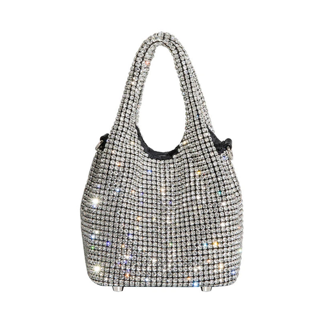 Diamond Night Out Bag, Shiny Cristal Bag, Wedding Bag, Rhinestones ...