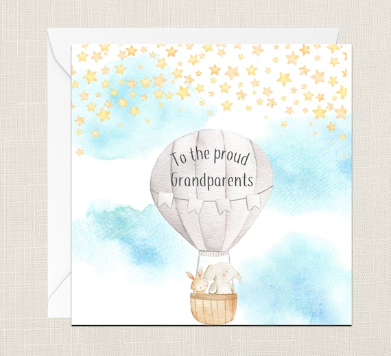 Ai nonni orgogliosi sulla nascita del tuo nipote Biglietto di