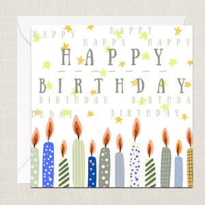 Joyeux anniversaire chat sur le thème carte de voeux avec enveloppe -  meilleur ami - juste pour dire - chat chaton chaton - fleurs aquarelle  florale 