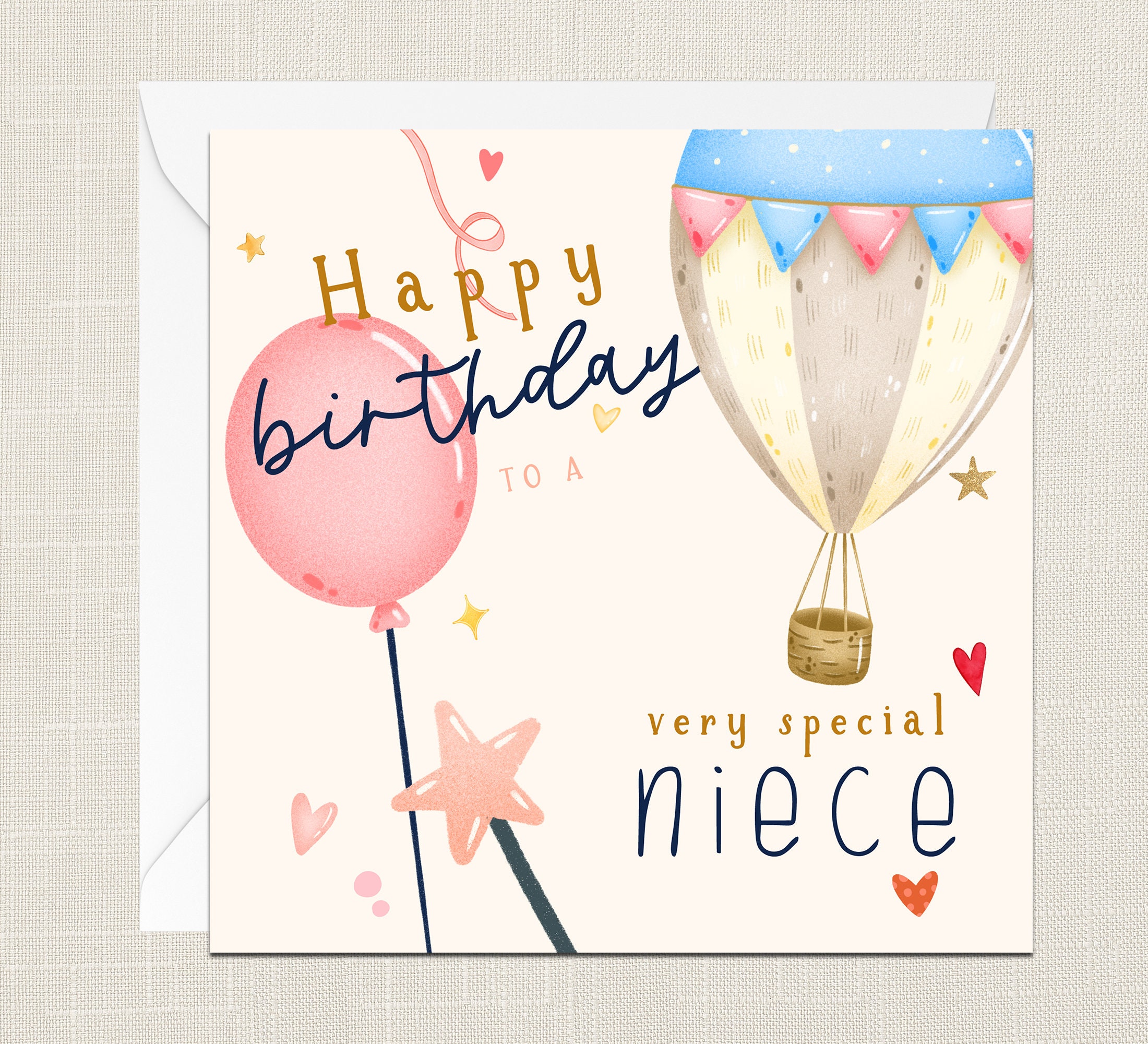 Happy Birthday to A Very Special Niece Greetings Card With - Etsy Sweden
