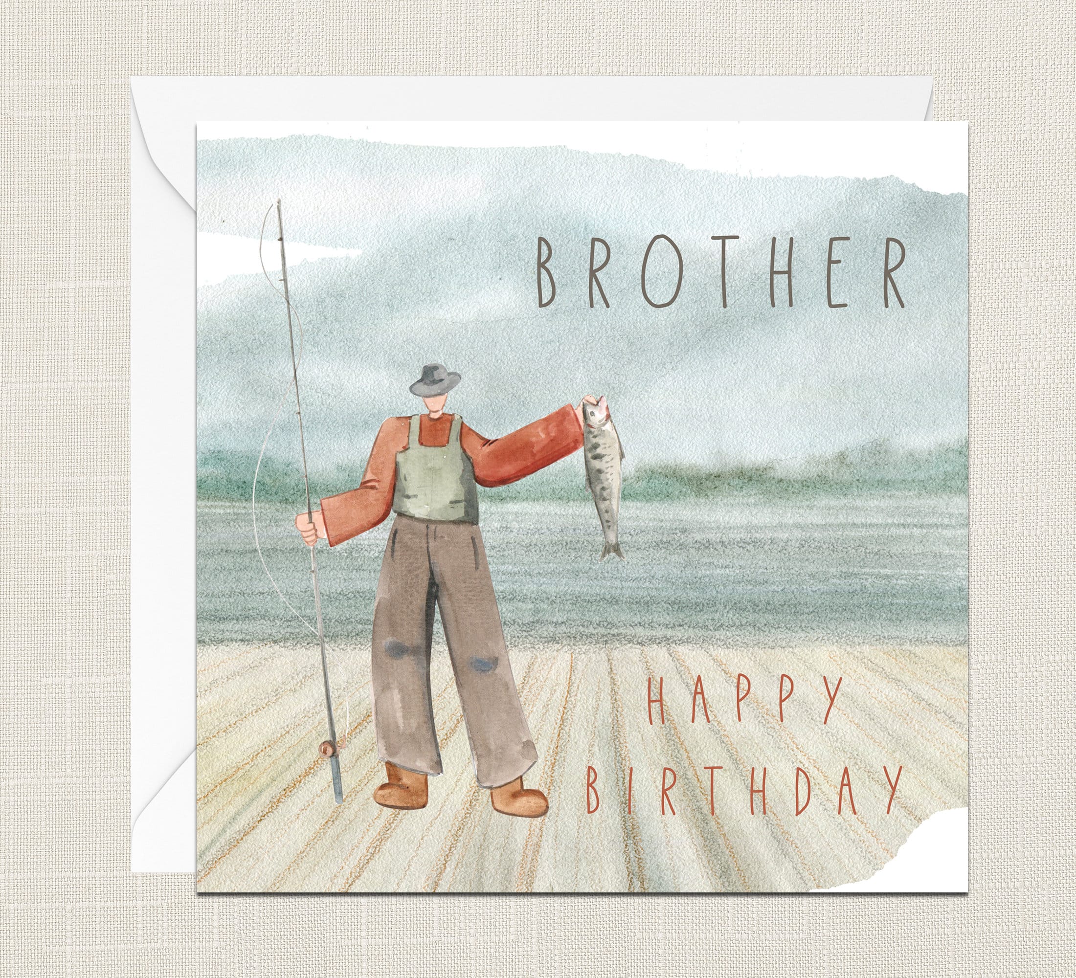 Superhero Birthday Card For Brother Template Editable Online