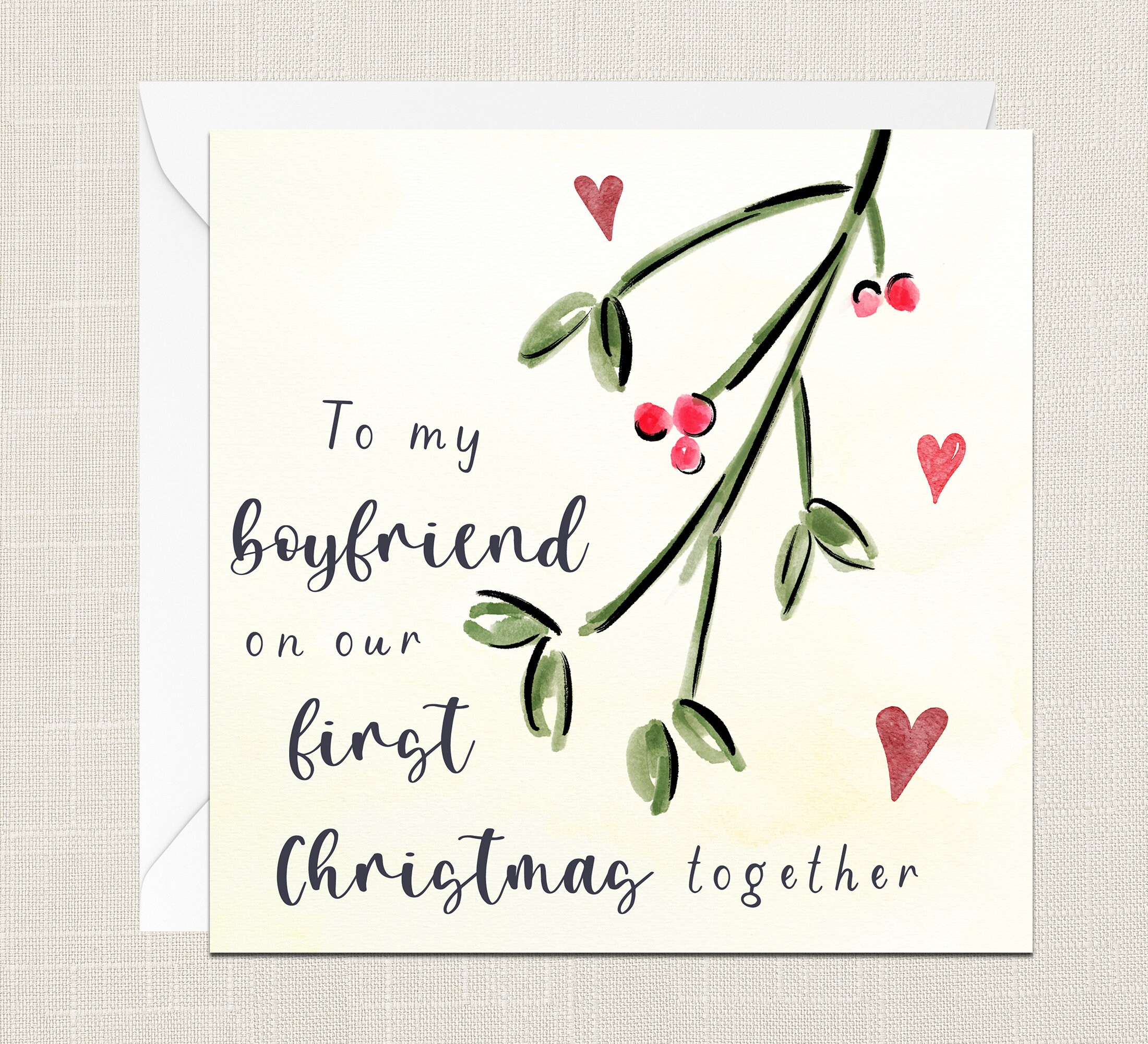 Our first christmas as boyfriend sales and girlfriend