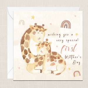 Wishing You A Very Special First Mother es Day Grußkarte mit Umschlag - Für Sie - Geschenke für Mama - Mama - Neue Mama - Mama zu sein - Mumie