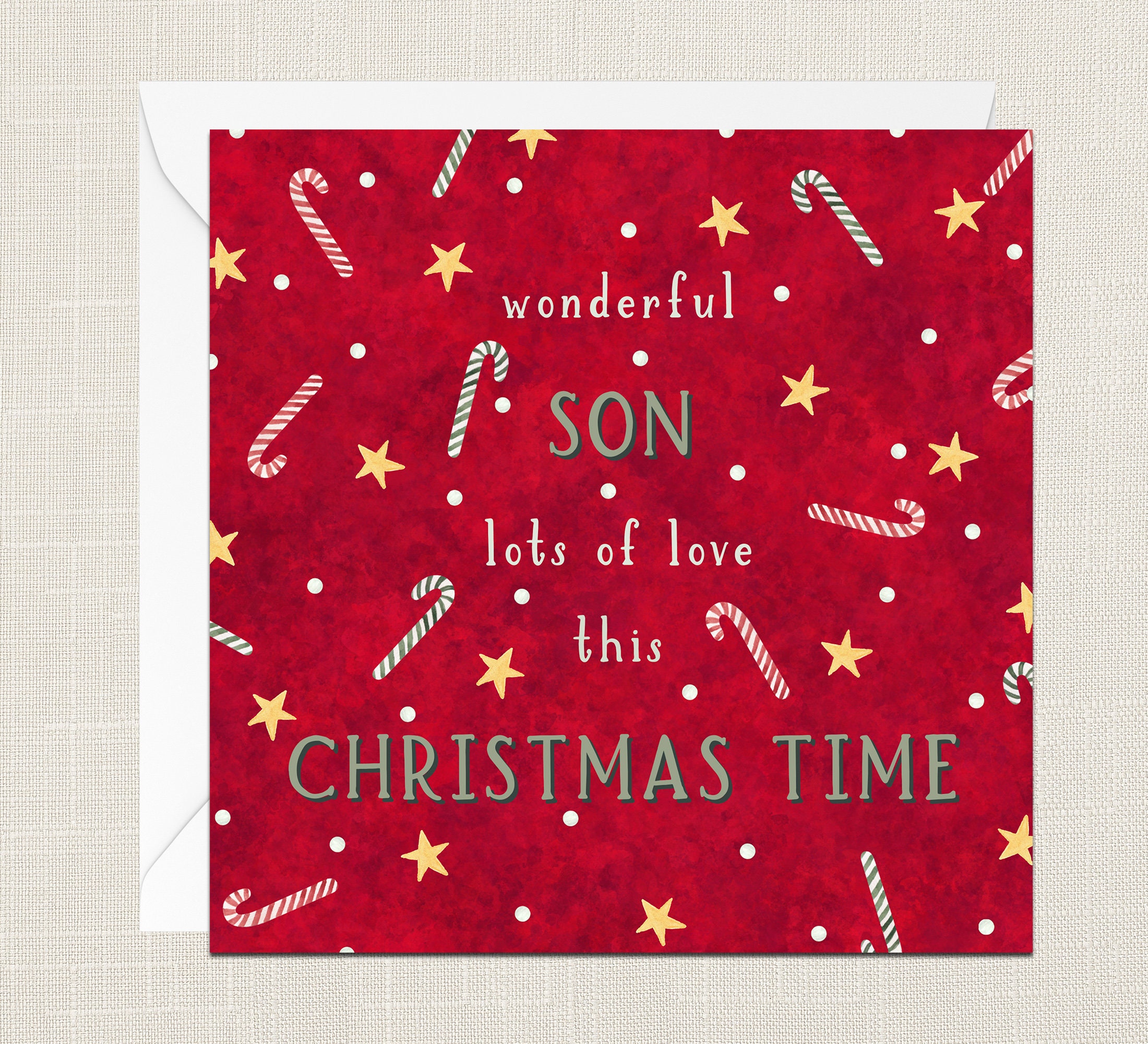 Jonny Javelin Christmas Card For Son - Boy And Festive Stocking - View #12