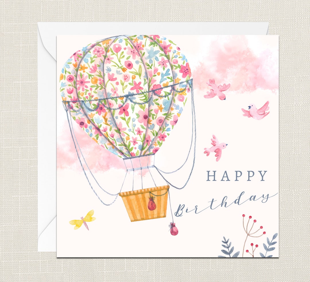 happy birthday card for friend Images High Quality... Happy Birthday Greetings Card With Envelope - Birthday Card - Her ...