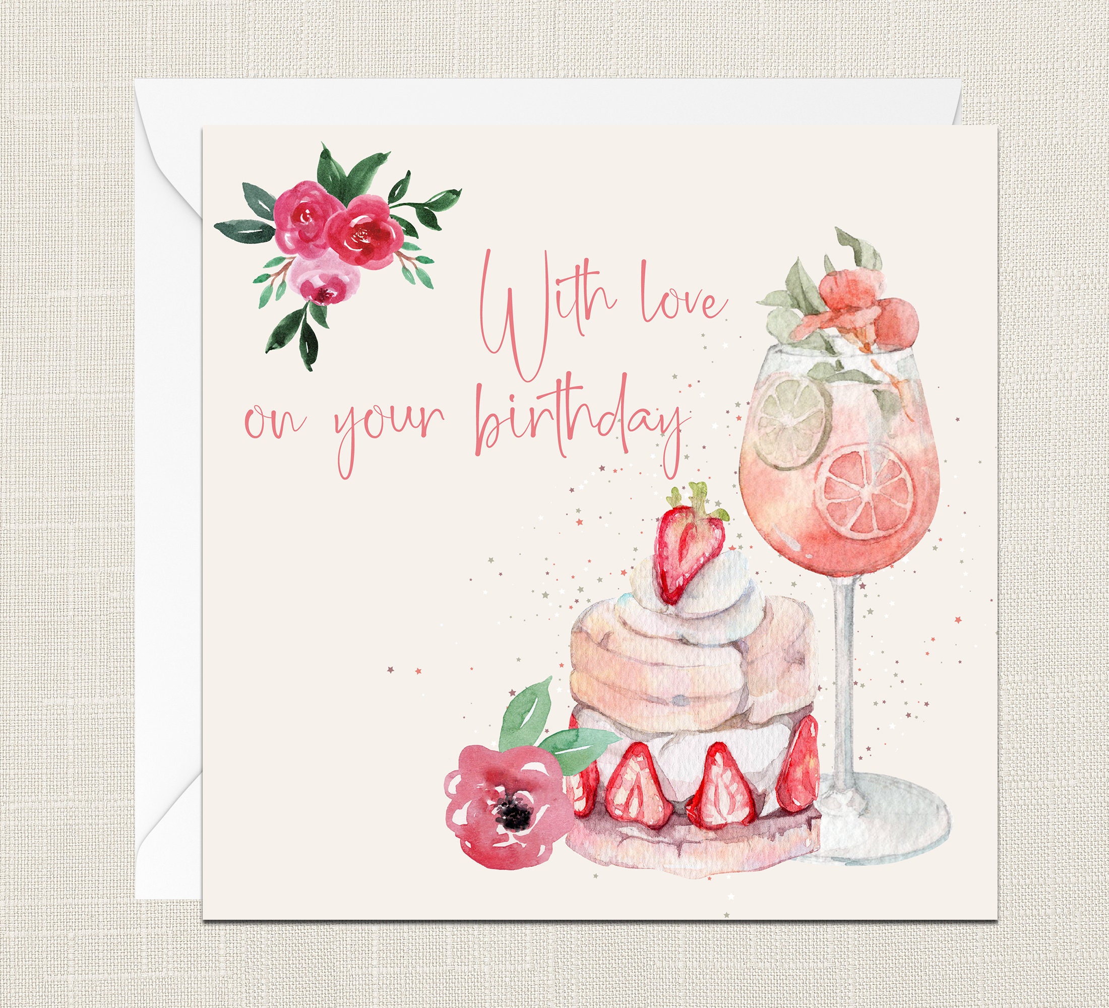 Hallmark Biglietto di auguri pop-up con scritta in lingua inglese Because I have you (biglietto di compleanno, biglietto di anniversario, biglietto per il giorno più dolce