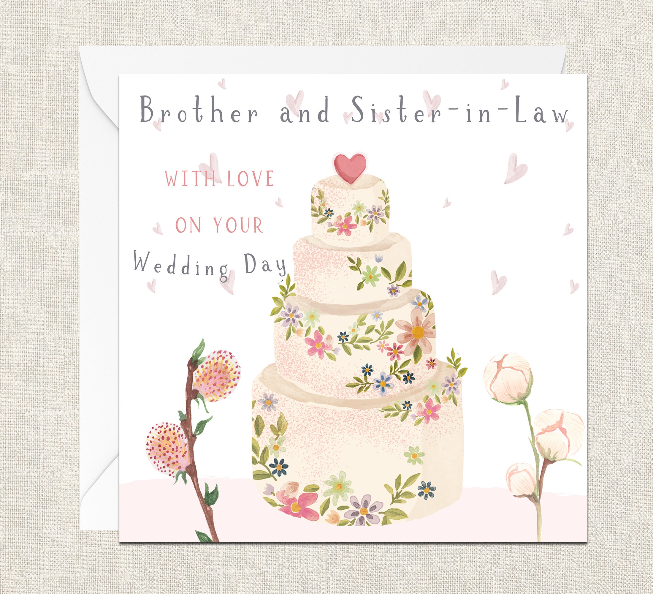 Brother And SisterInLaw On Your Wedding Day Greetings Card Etsy Brother And SisterInLaw On Your Wedding Day Greetings Card Etsy