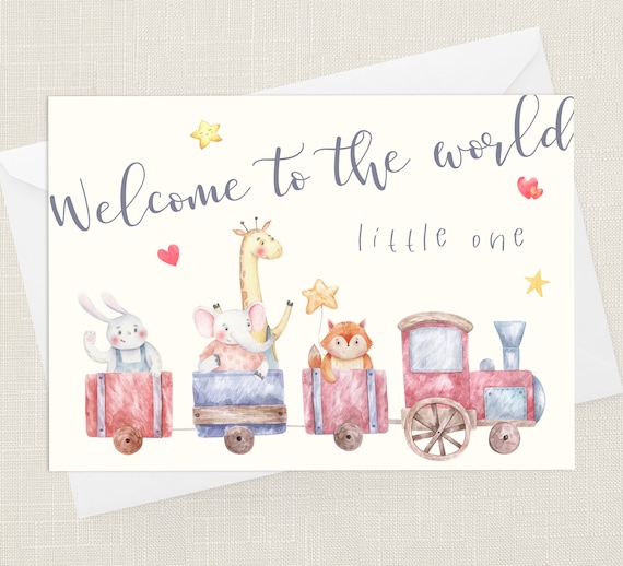 Biglietto Design Piume Biglietto Di Auguri Per Nascita 'All Love' - Design Con Giostrina Di Piume, Carta 300 G/m², Con Busta, DIN A6 Carta Premium 300g/m²