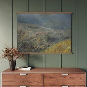 Moody Landscape Wall Art Tapestry Wall Hanging Farmhouse Wall Decor