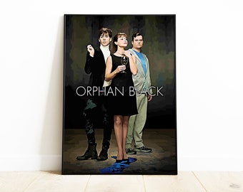 Orphan Black Poster Etsy