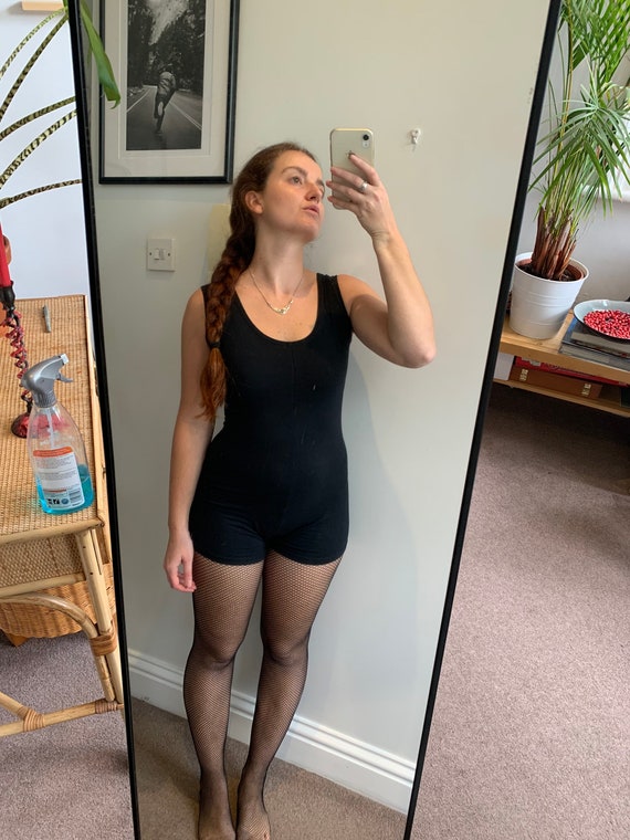 90’s vintage black leotard
