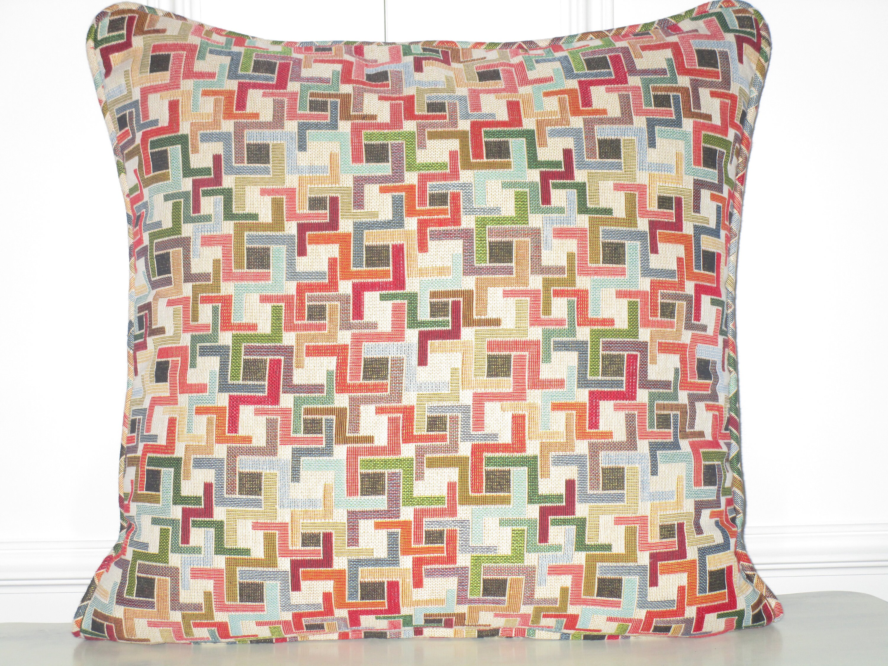 Housse de Coussin 45 X cms Multicolore