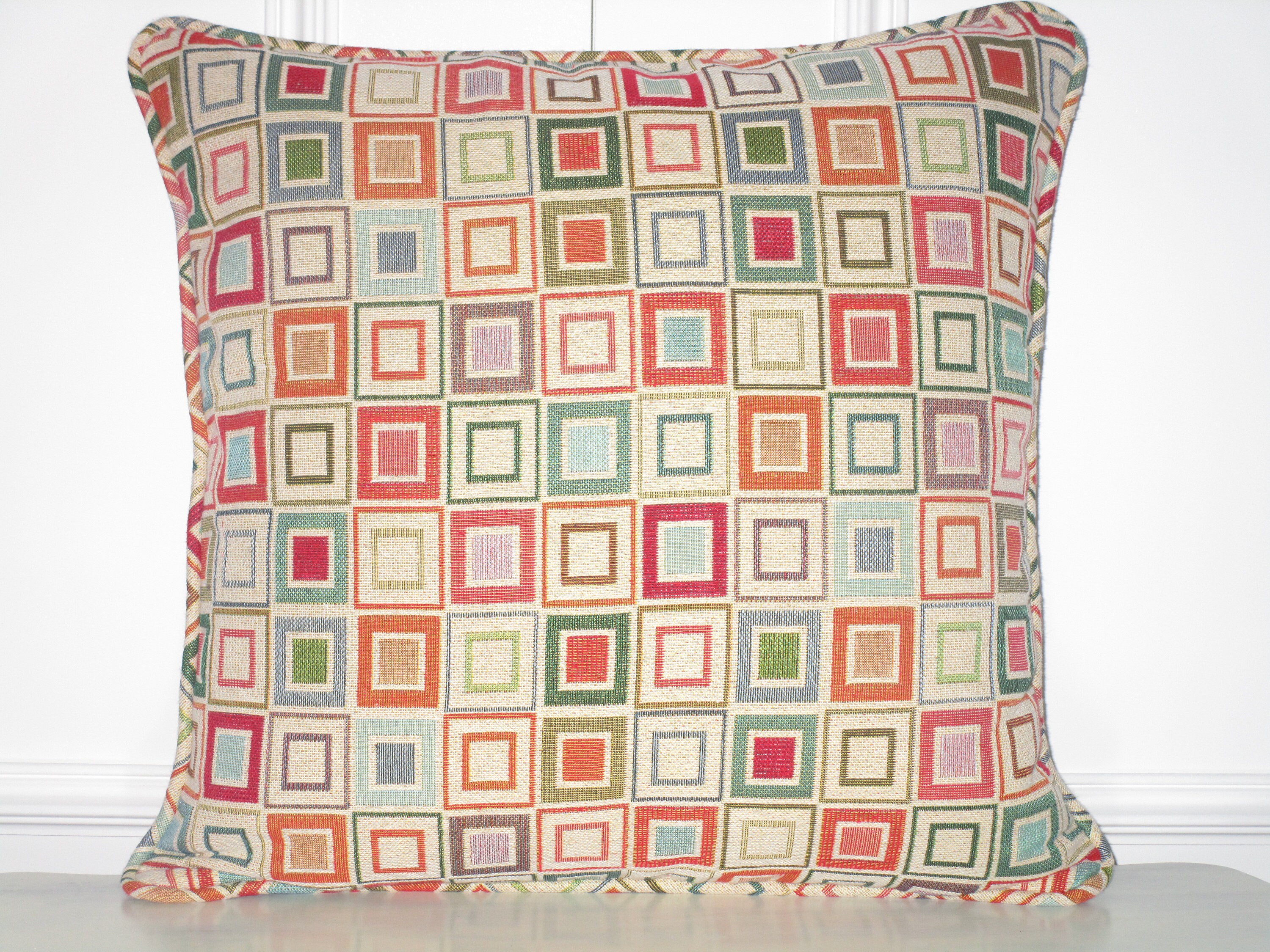 Housse de Coussin 45 X cms Multicolore