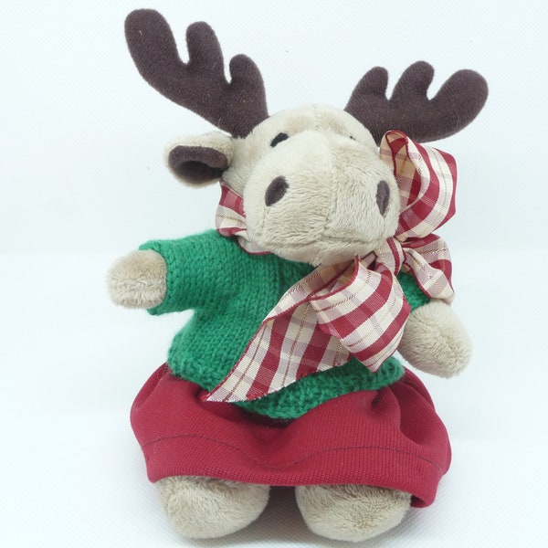 Peluche renne de Noël