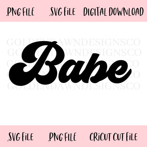 Download Babe Svg Retro Babe Svg 70s Babe Svg Groovy Babe Svg Retro Etsy