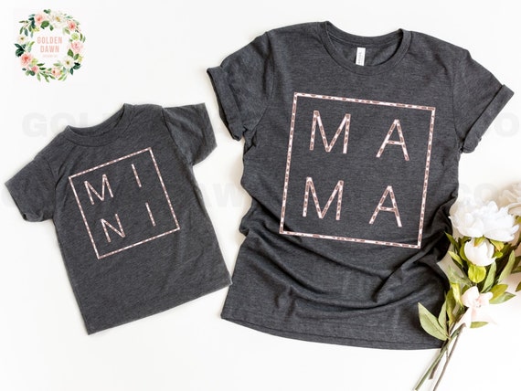 Mothers Day Png Files Mama Png Digital Download Matching Mama and Mini Square Box png file Leopard Print Mama Mini Png Commercial Use