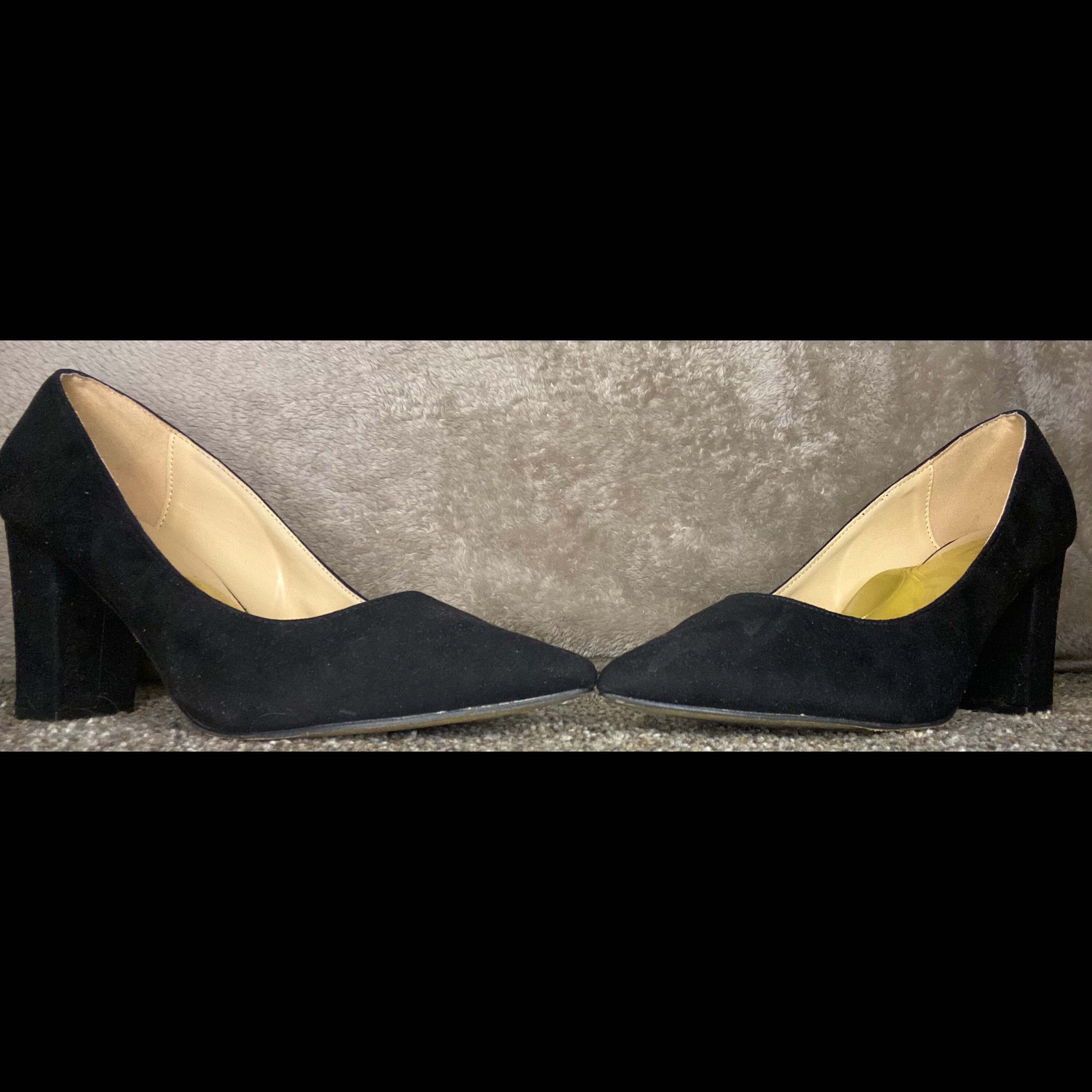 Black Suede Heels Etsy Canada