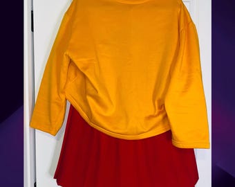 Halloween Costume 2 FOR 1 BUNDLE Plus Size Velma Dinkely Scooby Doo Size 1X