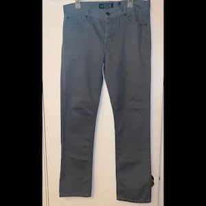 Grey Jeans Slim Straight W-32 L-32