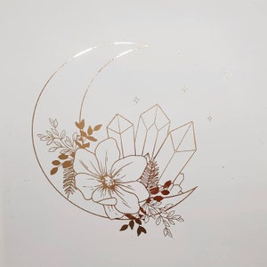A4 Hand foiled print - Rose gold