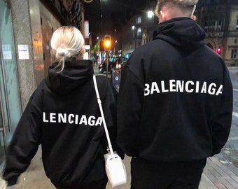 balenciaga hoodie etsy