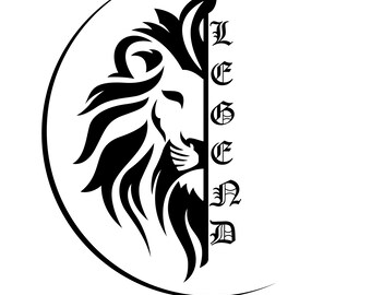 Free Free 187 Cricut Half Lion Face Svg SVG PNG EPS DXF File