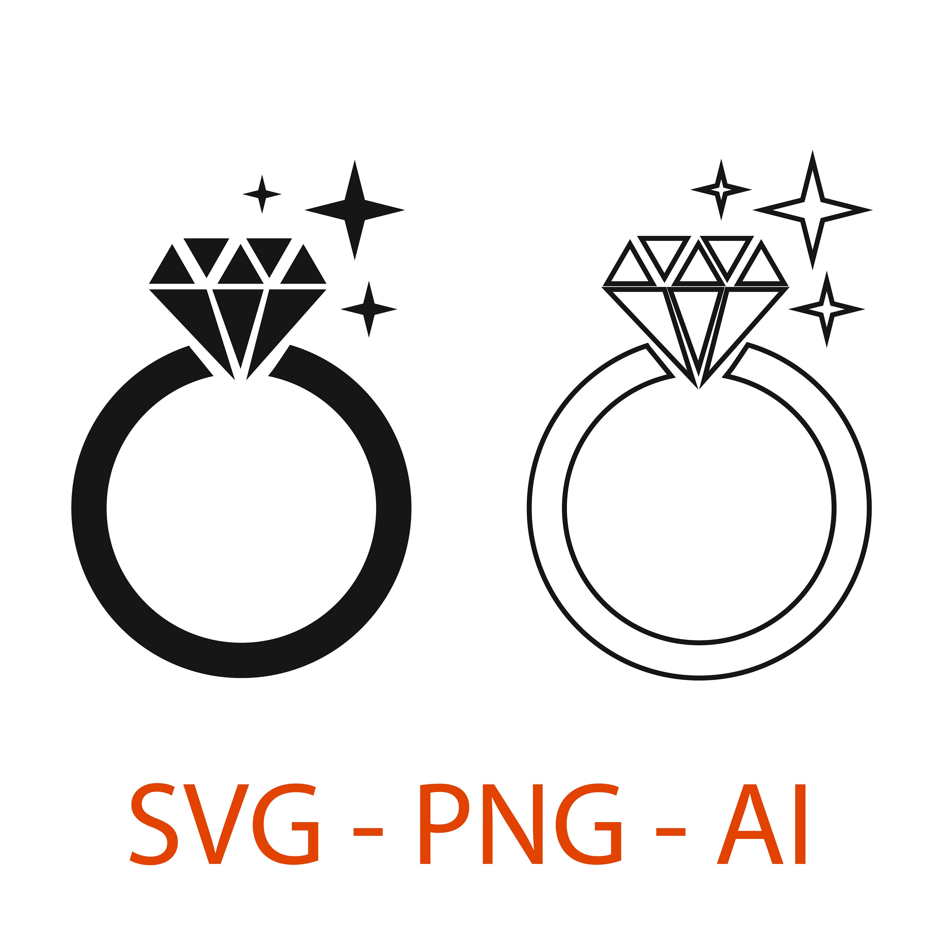 Vector black wedding rings icon on white background Stock Vector Image &  Art - Alamy