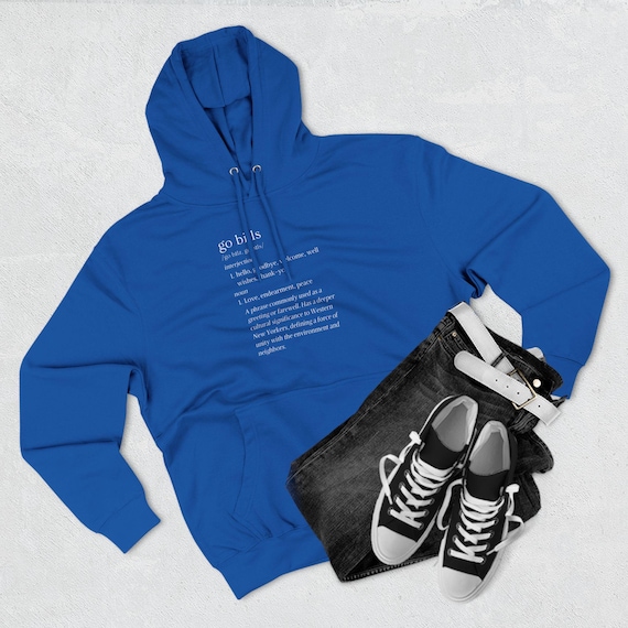 Buffalo Bills Champion Sweatshirt, Go Bills Definition, Funny Western New York Fan Apparel, Josh Allen, Long Sleeve, NFL Football Gift