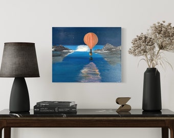 Float Away Into Your Dreams Acrylic Painting