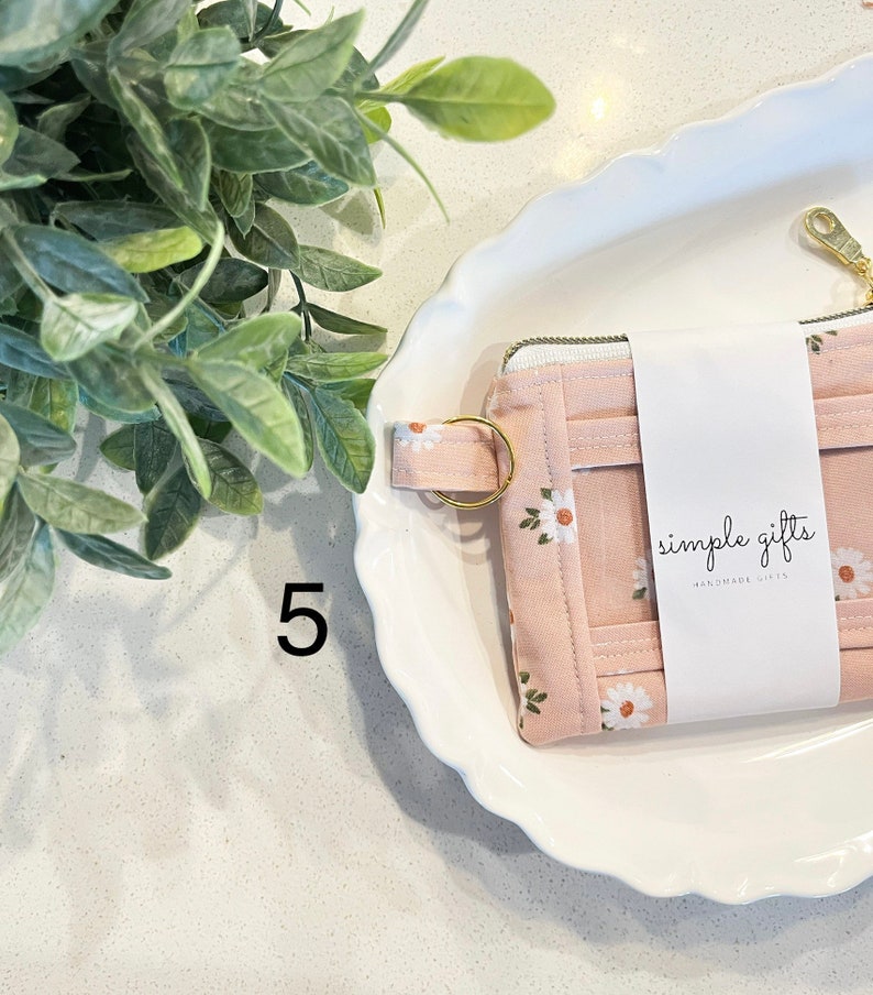 ID Keychain Wallet Trendy Coin Purse Student ID Holder Etsy