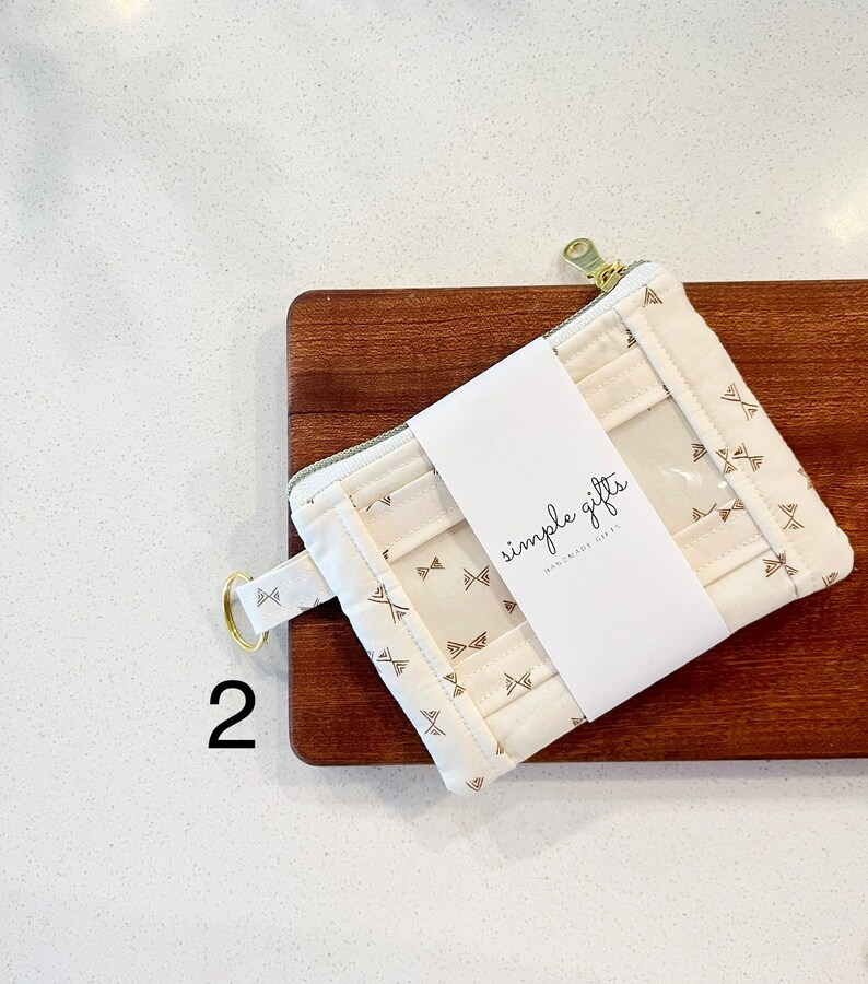 ID Keychain Wallet Trendy Coin Purse Student ID Holder Etsy