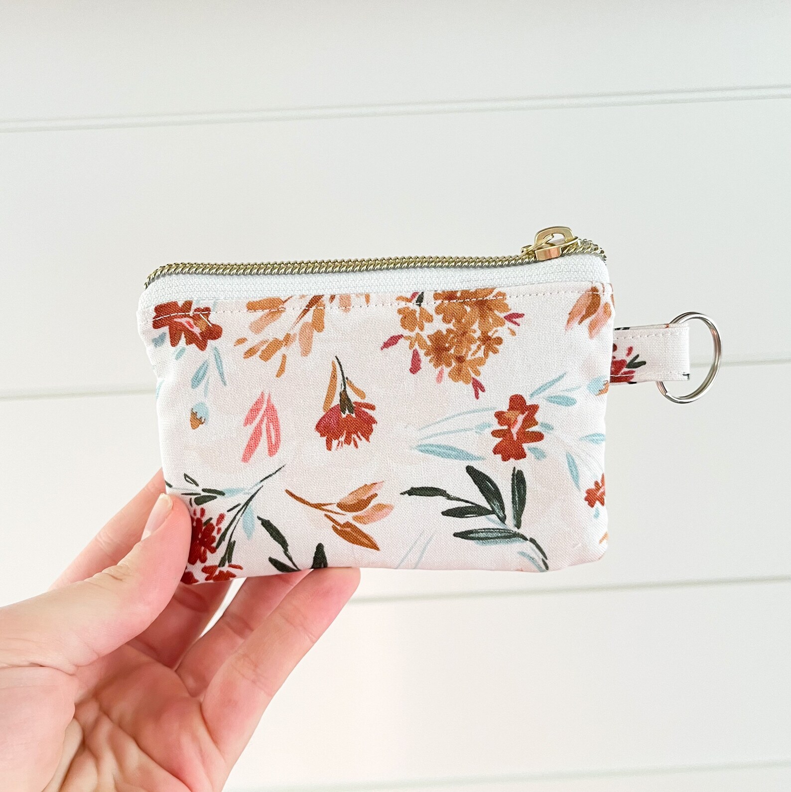 ID Keychain Wallet Trendy Coin Purse Student ID Holder Etsy