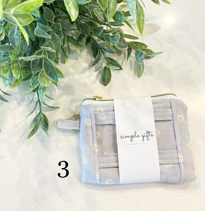 ID Keychain Wallet Trendy Coin Purse Student ID Holder Etsy