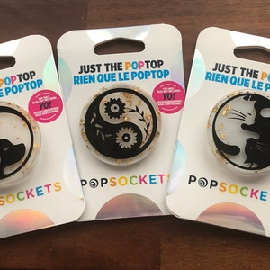 Cat PopSocket™, Yin Yang PopSocket, Dog and Cat PopSocket, Flower PopGrip™, Resin PopSocket, Yin Yang PopGrip, Two Cats PopSocket,