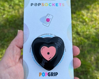 Heart Vinyl Record Popsocket™: Retro Music Lover Phone Grip - Etsy